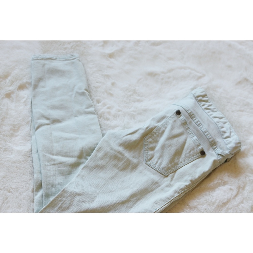 Free People | light aqua skinny jean - Picture 3 of 5
